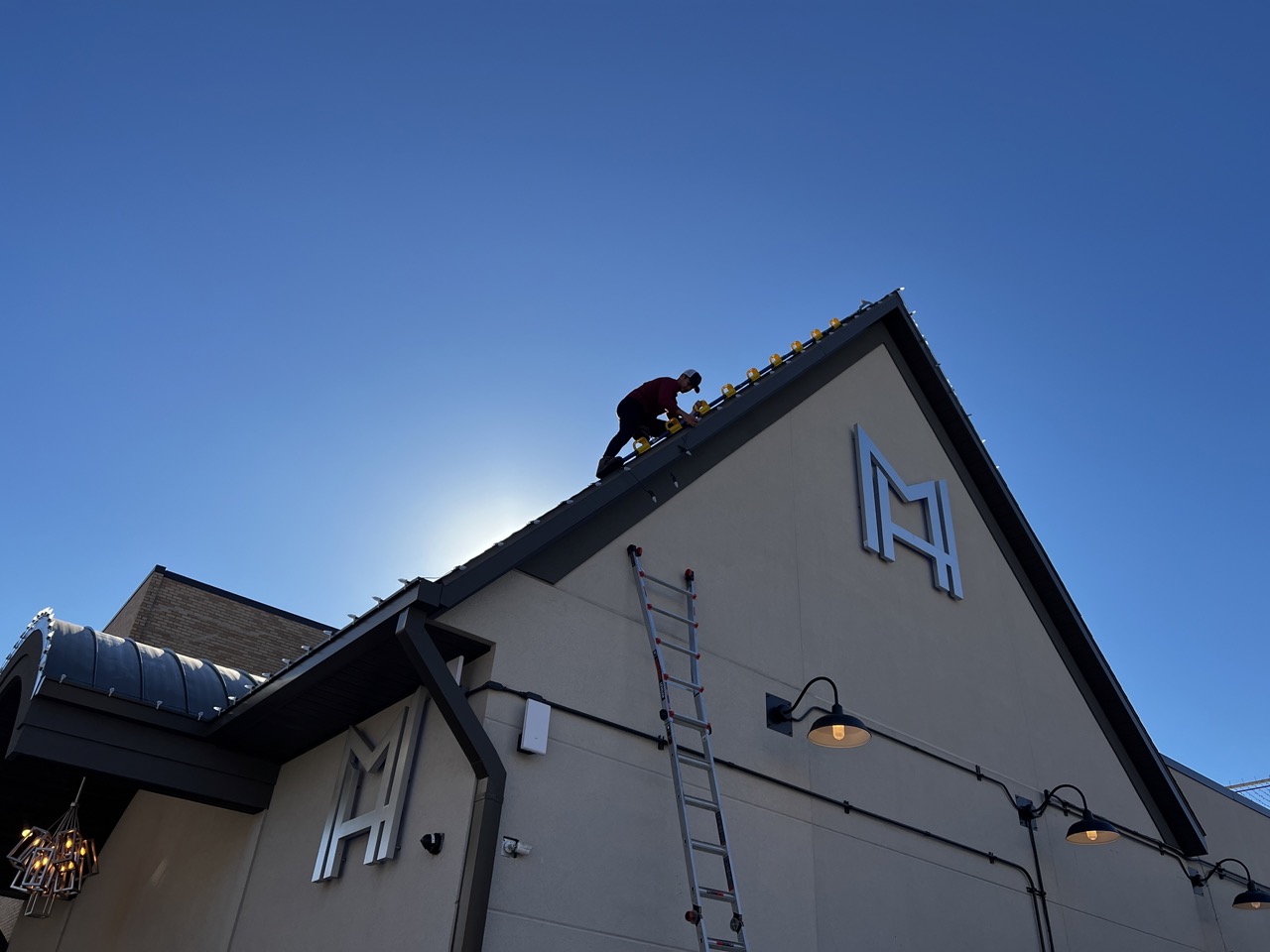 Commercial installation
